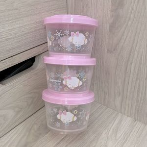 Sanrio Cogimyun Small Plastic Lunch Containers